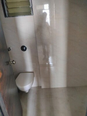 Bathroom in 3 BHK Apartment at DGS Sheetal Tapovan, Malad East – for Rent