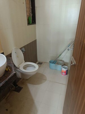 Bathroom in 2 BHK Apartment at Shree Aasavari Apartment, Vartak Nagar – for Rent