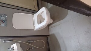 Bathroom in 1 BHK Apartment at Mahavir Varsha, Ghansoli – for Rent