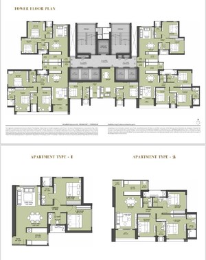 Floor Plan in 3 BHK Apartment at Runwal Nirvana, Parel – for Sale