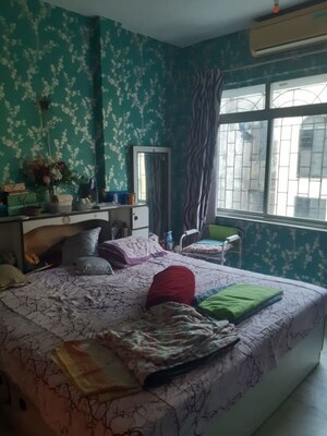 Bedroom in 1 BHK Apartment at Mahavir Varsha, Ghansoli – for Rent