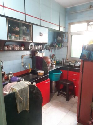 Kitchen in 1 BHK Apartment at Mahavir Varsha, Ghansoli – for Rent