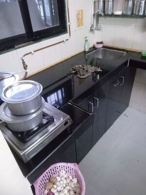 Kitchen in 1 BHK Apartment at Mahavir Varsha, Ghansoli – for Sale