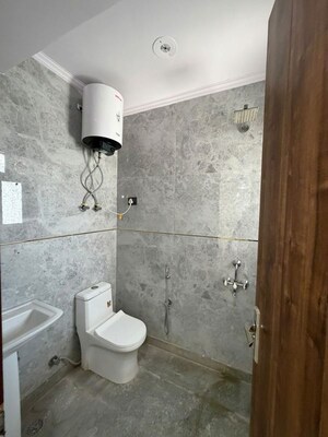 Bathroom in 3 BHK Builder Floor at Chattarpur – for Rent