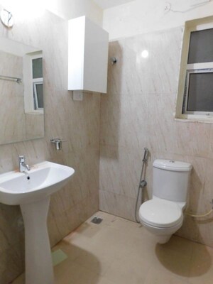 Bathroom in 2.5 BHK Apartment at Aditya Silicon Heights, Gachibowli – for Rent