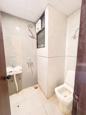 Bathroom in 1 BHK Apartment at Palm Residency Chhatarpur, Chattarpur – for Rent
