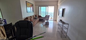 Living Room in 2 BHK Apartment at DB Woods, Goregaon East – for Rent