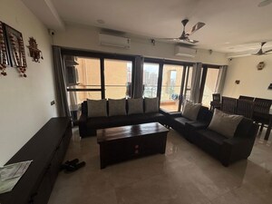 Living Room in 3 BHK Apartment at Surbhi CHS Andheri West, Andheri West – for Rent