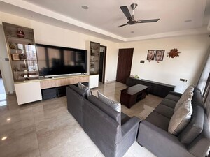 Living Room in 3 BHK Apartment at Surbhi CHS Andheri West, Andheri West – for Rent