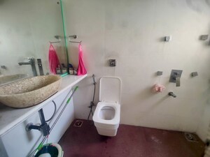 Bathroom in 1 BHK Apartment at HDIL Dheeraj Jamuna, Malad West – for Rent