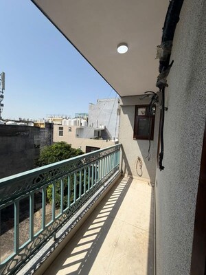 Balcony in 3 BHK Builder Floor at Chattarpur – for Rent