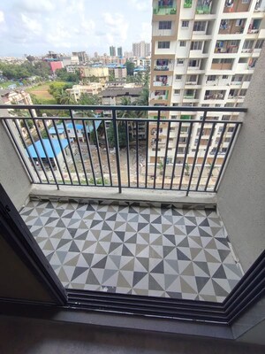 Balcony in 2 BHK Apartment at Ruturaj Classic, Nalasopara West – for Rent