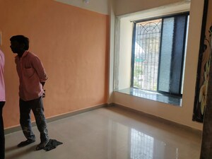 Living Room in 1 BHK Apartment at Shiv Complex, Ghansoli – for Rent