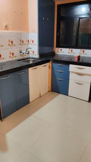 Kitchen in 1 BHK Apartment at Shiv Complex, Ghansoli – for Rent