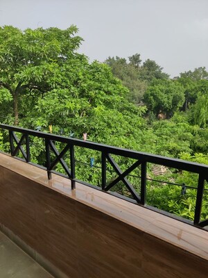 Balcony in 2 BHK Apartment at Eros Sterling Apartments, Charmwood Village – for Sale