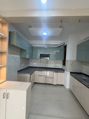 Kitchen in 3 BHK Apartment at Palm Residency Chhatarpur, Chattarpur – for Rent