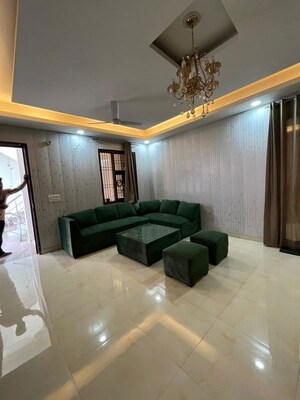 Living Room in 3 BHK Apartment at Palm Residency Chhatarpur, Chattarpur – for Rent