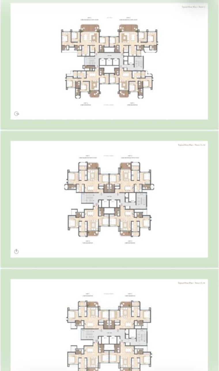 Floor Plan, lodha-sylvan 2 Bedroom 836 Sq.Ft. Apartment In Hinjewadi Phase 3 Pune 10666169