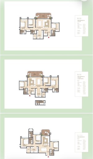 Floor Plan in 2 BHK Apartment at Lodha Sylvan, Hinjewadi Phase 3 – for Sale