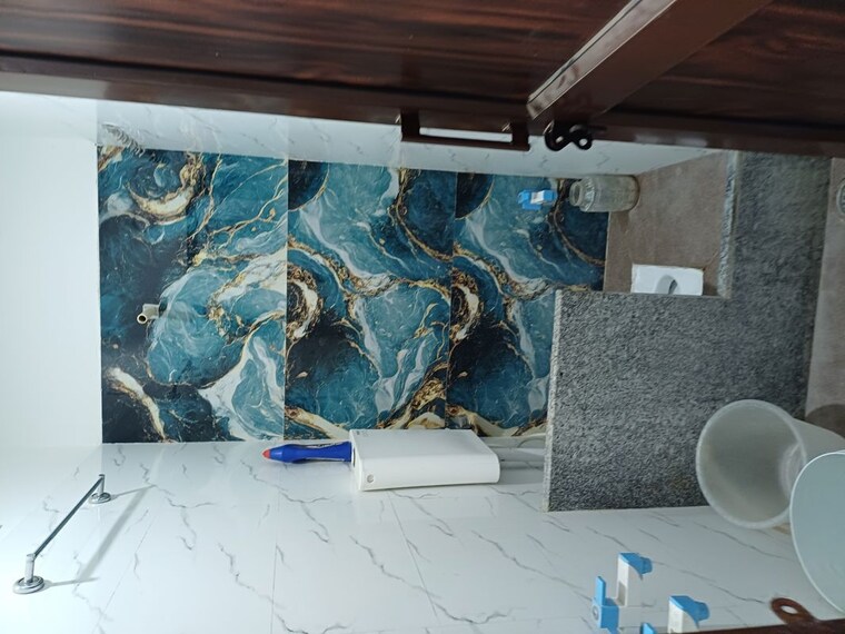 Bathroom, molarband 6 Bedroom 100 Sq.Yd. Independent House In Molarband Delhi 10666232