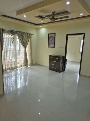 Living Room in 3 BHK Apartment at DSR White Waters, Gunjur – for Rent