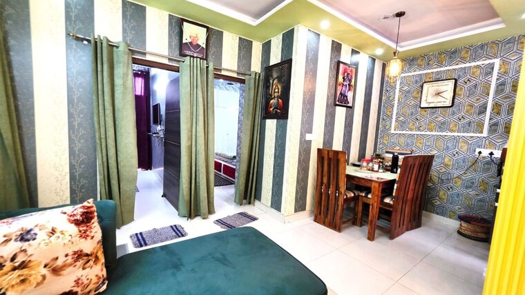 Bedroom, ambala highway 2 Bedroom 800 Sq.Ft. Builder Floor In Ambala Highway Zirakpur 10666331