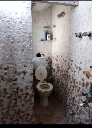Bathroom in 1 BHK Apartment at SK Heights, Ghansoli – for Rent