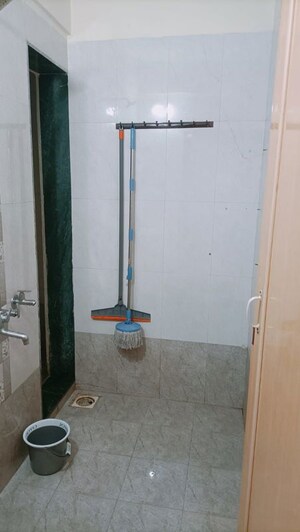 Bathroom in 1 BHK Apartment at SK Heights, Ghansoli – for Rent