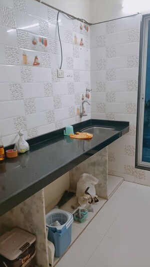 Kitchen in 1 BHK Apartment at SK Heights, Ghansoli – for Rent