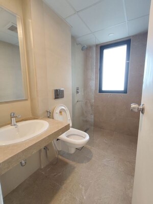 Bathroom in 4 BHK Apartment at Supreme Belmac Residences, Kalyani Nagar – for Rent