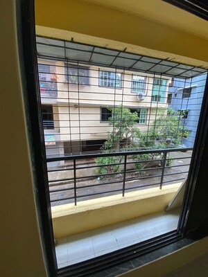 Balcony in 1 BHK Apartment at SK Heights, Ghansoli – for Rent