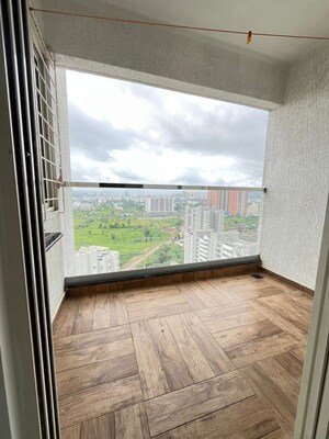 Balcony in 2 BHK Apartment at VJ YashOne Infinitee, Tathawade – for Rent