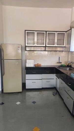 Kitchen in 2 BHK Apartment at Visava Enclave, Aundh – for Rent