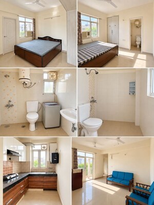Kitchen in 2 BHK Apartment at Shree Vardhman Mantra, Sector 67 – for Rent