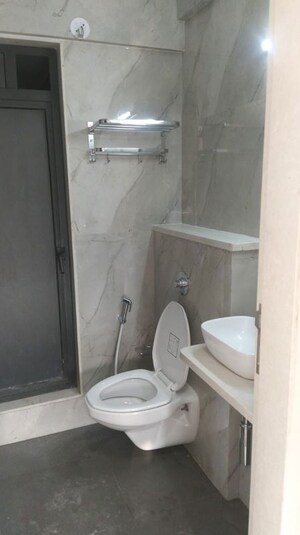 Bathroom in 2 BHK Apartment at L&T Crescent Bay T2, Parel – for Sale