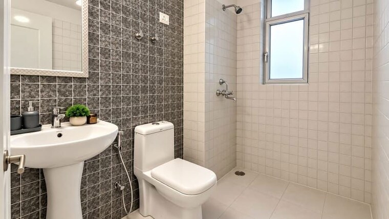 Bathroom, nirala-greenshire 2 Bedroom 1280 Sq.Ft. Apartment In Sector 2 Greater Noida Greater Noida 10666491