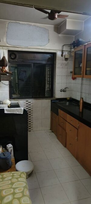 Kitchen in 1 BHK Apartment at Vasant Leela Apartment, Ghodbunder Road – for Rent