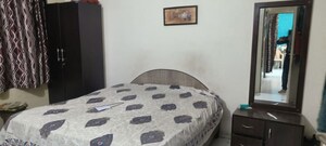 Bedroom in 1 BHK Apartment at Vasant Leela Apartment, Ghodbunder Road – for Rent