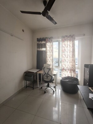 Living Room in 3 BHK Apartment at Coevolve Northern Star, Thanisandra – for Rent
