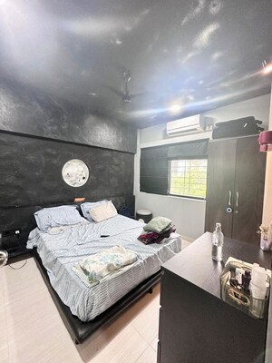 Bedroom in 1 BHK Apartment at Viman Pearl, Viman Nagar – for Rent