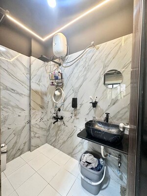 Bathroom in 1 BHK Apartment at Viman Pearl, Viman Nagar – for Rent