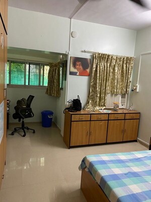 Living Room in 1 BHK Apartment at Siddhi Highland Gardens, Dhokali – for Rent