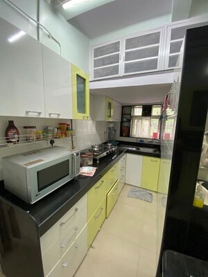 Kitchen in 1 BHK Apartment at Siddhi Highland Gardens, Dhokali – for Rent