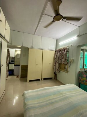 Living Room in 1 BHK Apartment at Siddhi Highland Gardens, Dhokali – for Rent