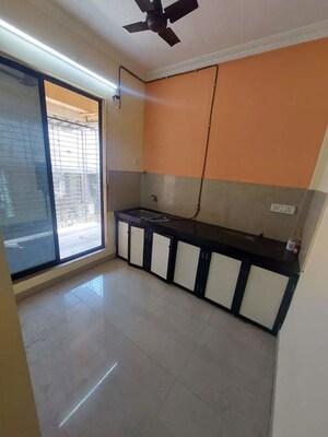 Kitchen in 3 BHK Apartment at Mahavir Tower Ghansoli, Ghansoli – for Rent