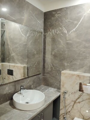 Bathroom in 3 BHK Builder Floor at Sarvodaya Enclave – for Rent