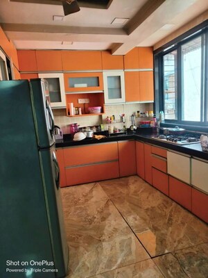 Kitchen in 1 BHK Apartment at Mahavir Tower Ghansoli, Ghansoli – for Rent