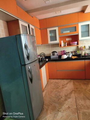 Kitchen in 1 BHK Apartment at Mahavir Tower Ghansoli, Ghansoli – for Rent