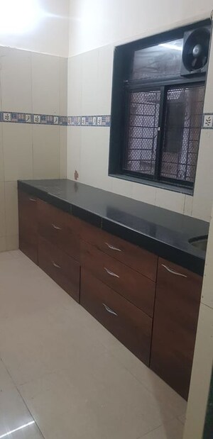 Kitchen in 1 BHK Apartment at Mahavir Tower Ghansoli, Ghansoli – for Rent
