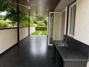 Balcony in 5 BHK Villa at Rajapushpa Green Dale, Tellapur – for Rent
